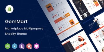GemMart - Marketplace Multipurpose Shopify Theme by ArrowHiTech