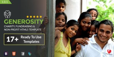 Generosity - Charity HTML5 Template by xenioushk