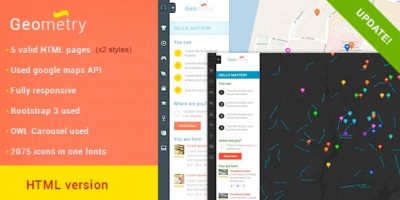 GeoMetry – HTML Geolocation Template v2 by MatArt