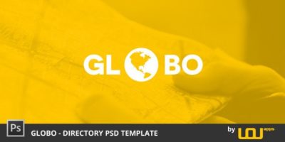 Globo - Directory PSD Template by DirectoryThemes