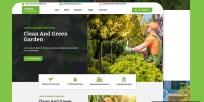 Gnome - Lawn & Garden Care Services Elementor Template Kit by MaximusTheme