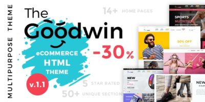 Goodwin - eCommerce HTML Template by bigsteps
