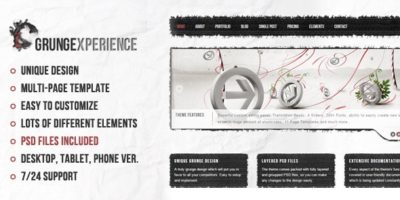 Grungexperience - Premium Muse Template by Mejora