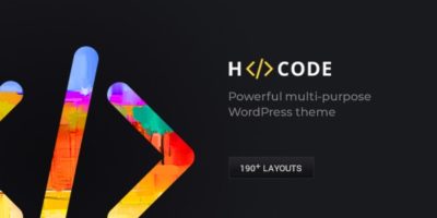 H-Code Responsive & Multipurpose WordPress Theme by themezaa