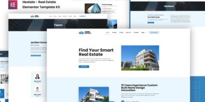 H-Estate - Real Estate Elementor Template Kit by portocraft