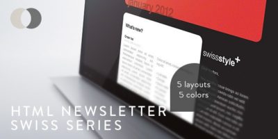 HTML Newsletter - Swiss Series by isoarts