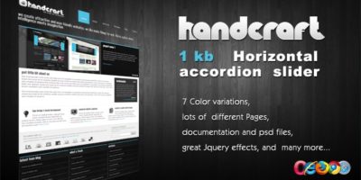 Handcraft 7 in 1 - Portfolio and Business template by Brankic1979