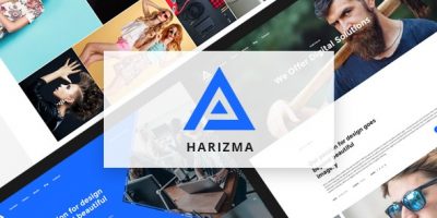 Harizma – Modern Creative Agency HTML5 Template by ArtemSemkin