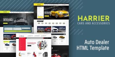 Harrier - Car Dealer HTML Template by themesground