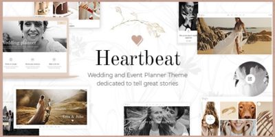 Heartbeat - Wedding and Event Planner WordPress Theme by Lesya