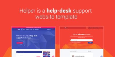 Helper - Material Design Help Desk
