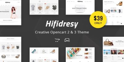 Hifidresy - Multipurpose OpenCart 2 & 3 Theme by TemplateMela