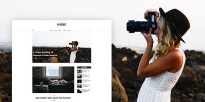 Hisle - Personal Blog PSD Template by MontaukCo