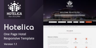 Hotelica - Responsive Hotel HTML Template by Cyclone_Themes
