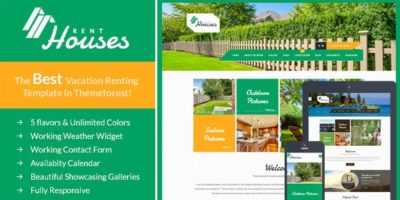 Houses - Vacation Rentals HTML Template by ThemePlayers