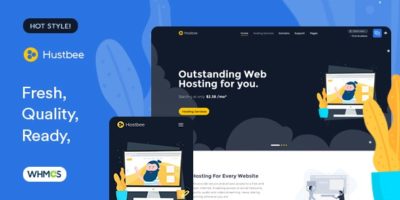 Hustbee - Hosting HTML & WHMCS Template by brandio