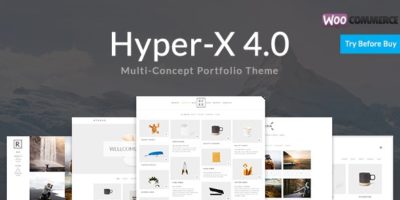 HyperX - Responsive Wordpress Portfolio Theme by Royal-Flush