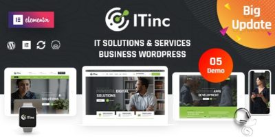 ITInc - Technology & IT Solutions WordPress Theme by themesion