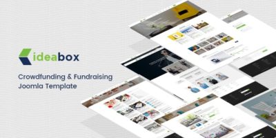 Ideabox - Crowdfunding & Fundraising Joomla Template by tiva_theme