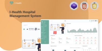 Ihealth - Hospital Management Admin Template Bootstrap 5.x by pixelwibes