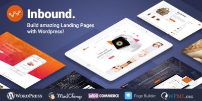 Inbound WordPress Landing Page Theme by ShapingRain