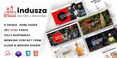 Indusza- Industrial & Factory by thewebmax