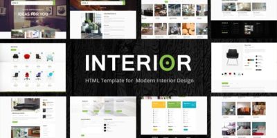 Interior - Responsive Website Template by kayapati