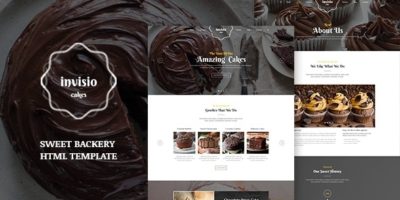 Invisio Cakes - Sweet Bakery HTML Template by InvisioThemes