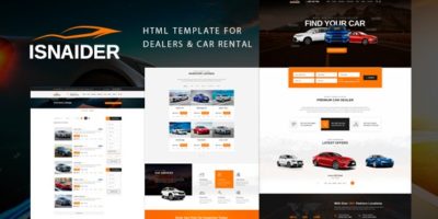 Isnaider - Auto dealer & Car Rental by Pixity