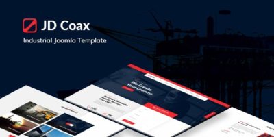 JD Coax - Industrial Joomla Template With Catalog Shop Integration by Joom_Dev