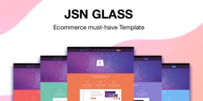 JSN Glass - eCommerce must-have Template for Joomla by joomlashine
