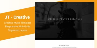 JT - Creative One Page Muse Template by Muse-Master
