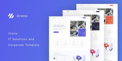 Jirono - IT Solutions and Corporate Template by tempload