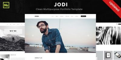 Jodi - Clean Multipurpose Portfolio Template by MaximusTheme