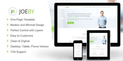 Joeby - Business Muse Template by Mejora
