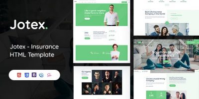 Jotex - Insurance HTML Template by blue_design