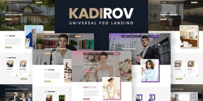 Kadirov - Universal PSD Landing by Kadirov