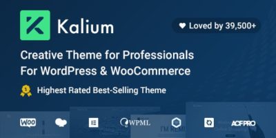 Kalium - Creative Theme for Professionals by Laborator