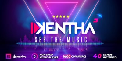 Kentha - Non-Stop Music WordPress Theme with Ajax by QantumThemes