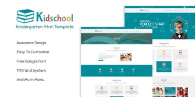 Kidschool - Education HTML Template by Prime-Themes