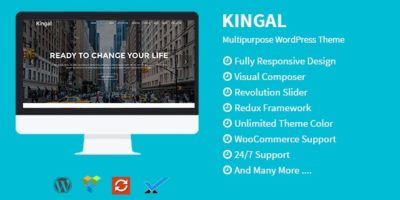 Kingal - MultiPurpose WordPress Theme by theme_ocean