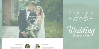 Kirana - Wedding Elementor Template Kits by pondokdigital