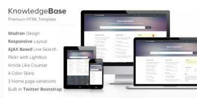 Knowledge Base HTML Template by InspiryThemes