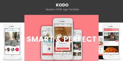 Kodo - Business App Template by InvisioThemes