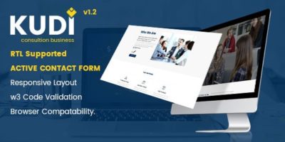 Kudi - Business Responsive HTML5 Template by cmshaper
