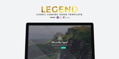 LEGEND - Iconic Coming Soon Template by Madeon08