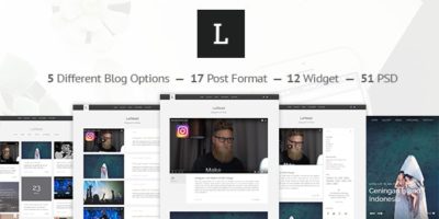 LaRead — WordPress Blog Theme by evmet
