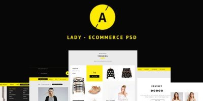 Lady - Sweet Ecommerce PSD Template by kidesigner