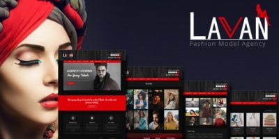 Lavan - Fashion Model Agency WordPress CMS Theme by kayapati