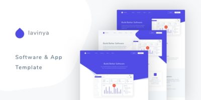 Lavinya - Software and App Template by tempload